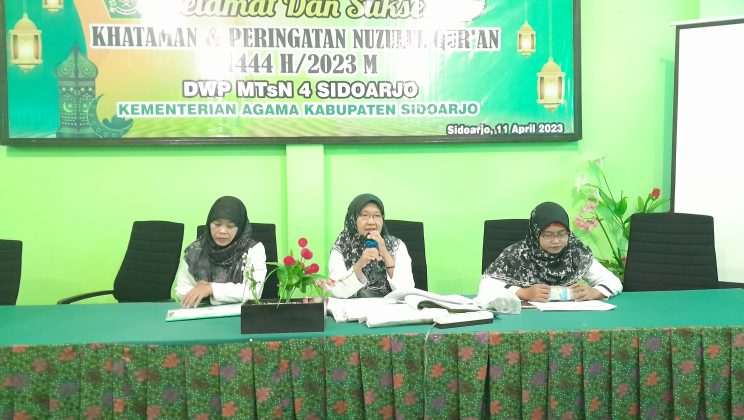 Briefing Siswa MTsN 4 Sidoarjo, Penerima PIP Tahap I Tahun 2023