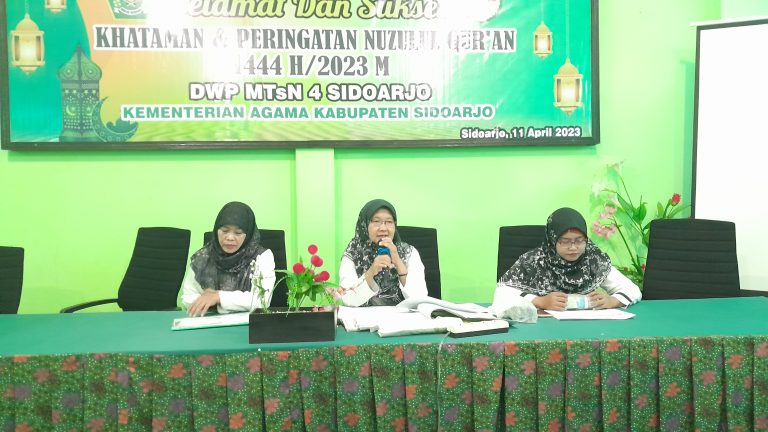 Briefing Siswa MTsN 4 Sidoarjo, Penerima PIP Tahap I Tahun 2023