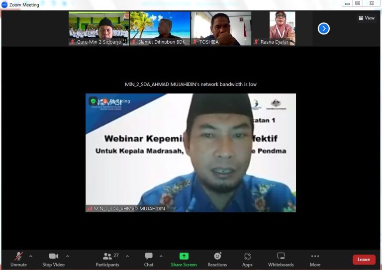 Berbagi Ilmu Kesuksesan Pelaksanaan IKM di MIN 2 Sidoarjo untuk Provinsi Maluku