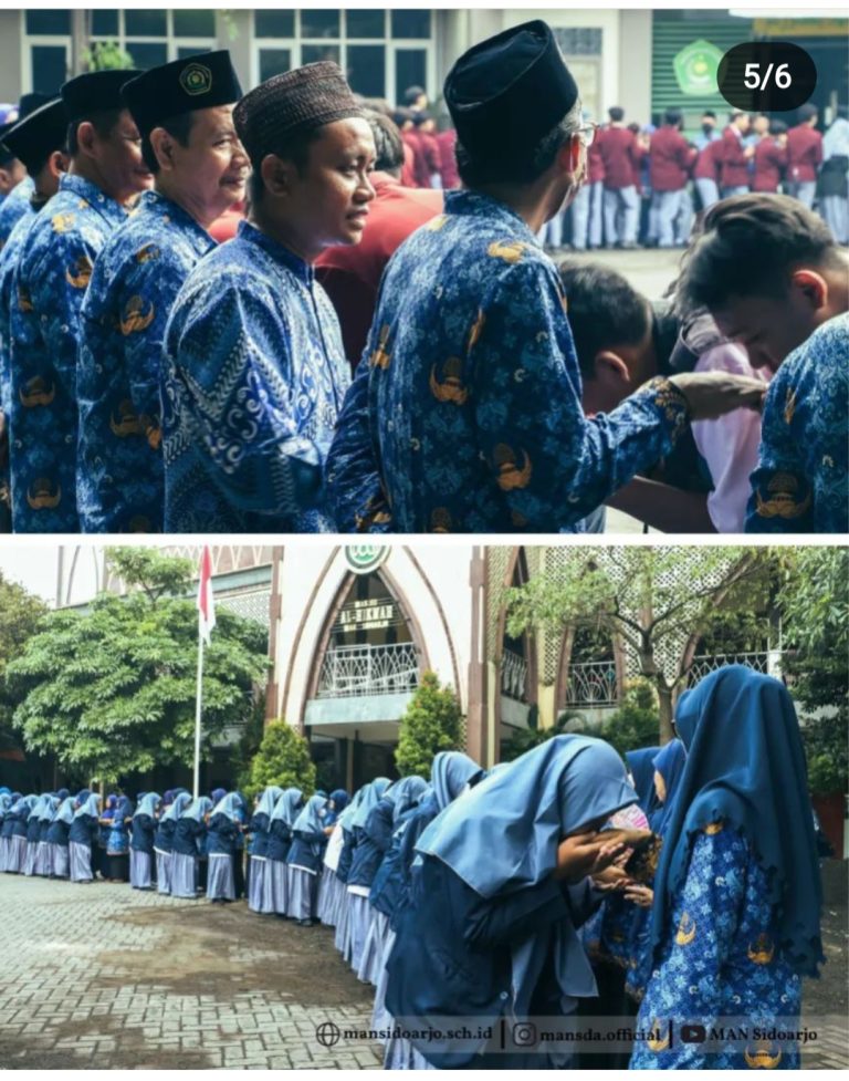 Pererat Silaturahmi Melalui Halal Bi Halal dan Upacara Hari Pendidikan