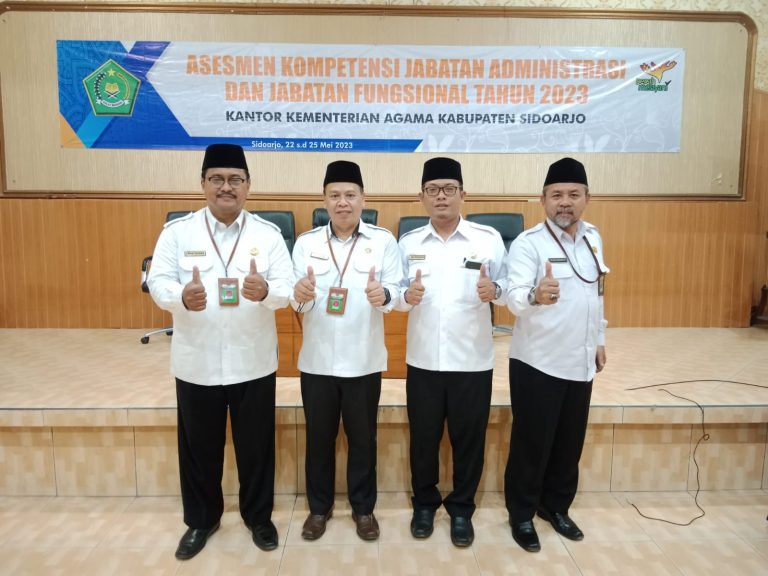 Sejumlah Pegawai Kemenag Sidoarjo Ikuti Asesmen Kompetensi Jabatan Administrasi dan Fungsional