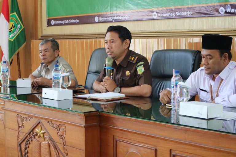 Pembinaan Hukum bagi ASN Kemenag Sidoarjo oleh BPN dan Kejaksaan Negeri Sidoarjo