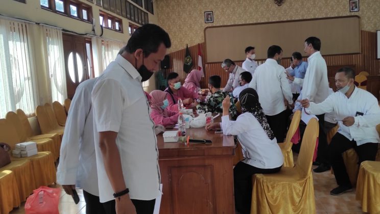 GERMAS di Kemenag Sidoarjo Layani Pengecekan Kesehatan Gratis