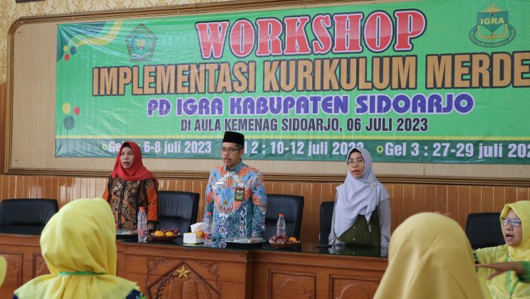 Guru RA Sidoarjo Bersiap Implementasikan Kurikulum Merdeka Tahun Pelajaran 2023-2024