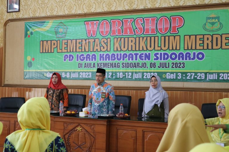 Guru RA Sidoarjo Bersiap Implementasikan Kurikulum Merdeka Tahun Pelajaran 2023-2024