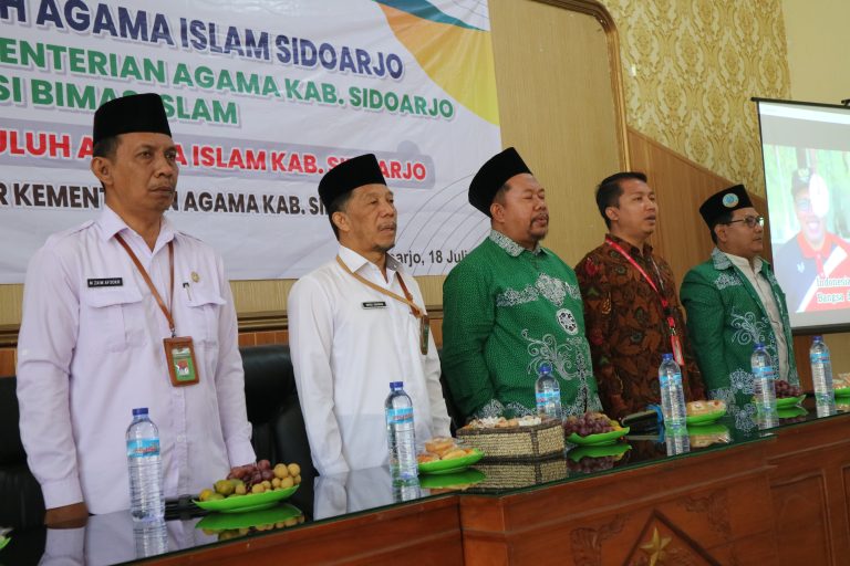 Sambil menanti turunnya SK PPPK, FKPAI Sidoarjo Mengadakan Kegiatan Pembinaan Penyuluh Agama Islam