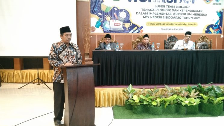 Kemenag Apresiasi Komitmen MTsN 2 Sidoarjo dalam Mewujudkan Madrasah yang Berinovasi