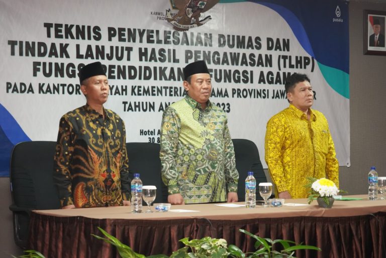 Kemenag Se-Jatim Hadiri Kegiatan Teknis Penyelesaian Dumas & Tindak Lanjut Hasil Pengawasan oleh Itjen Kemenag RI
