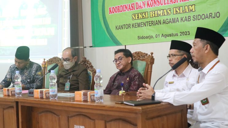 Atasi Problematika Dokumen Nikah, Bimas Islam Hadirkan Disdukcapil dan Pengadilan Negeri Sidoarjo