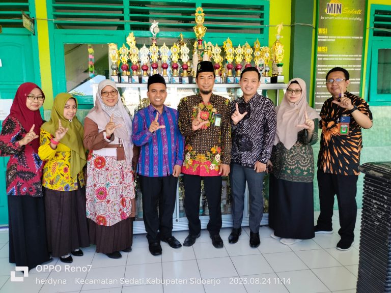 MIN 2 Sidoarjo Berperan Aktif Mensukseskan Uji Keterbacaan AKMI tahun 2023