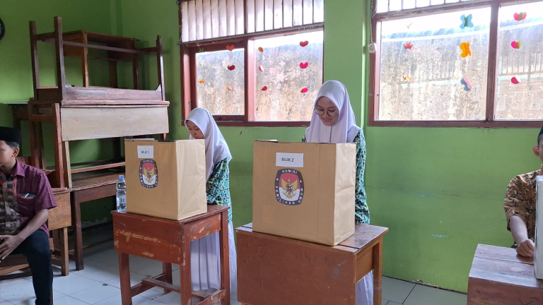 Unik, Pemilihan OSIS MAN Sidoarjo Gunakan Sistem Pemilu