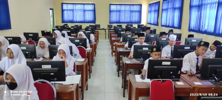 MTsN 3 Sidoarjo Sukses Gelar ANBK Tahun Ajaran 2023