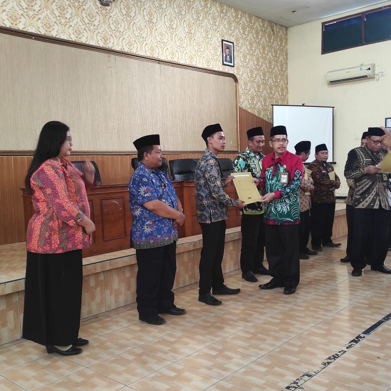 83 Pegawai Pemerintah Dengan Perjanjian Kerja Simak Arahan Kepala Kemenag kab Sidoarjo