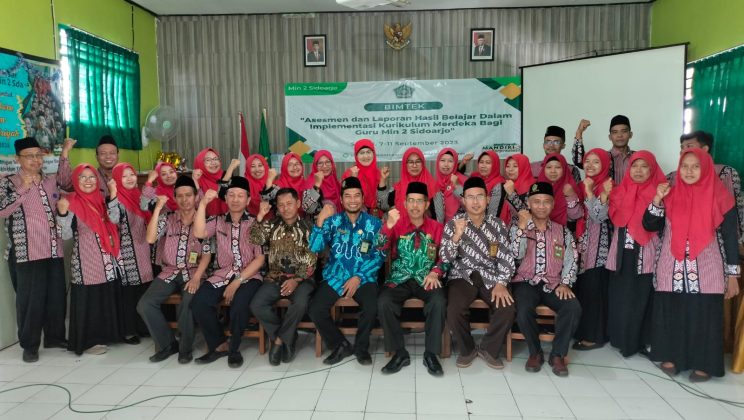 Bimtek Asesmen dan Laporan Hasil Belajar bagi Guru MIN 2 Sidoarjo