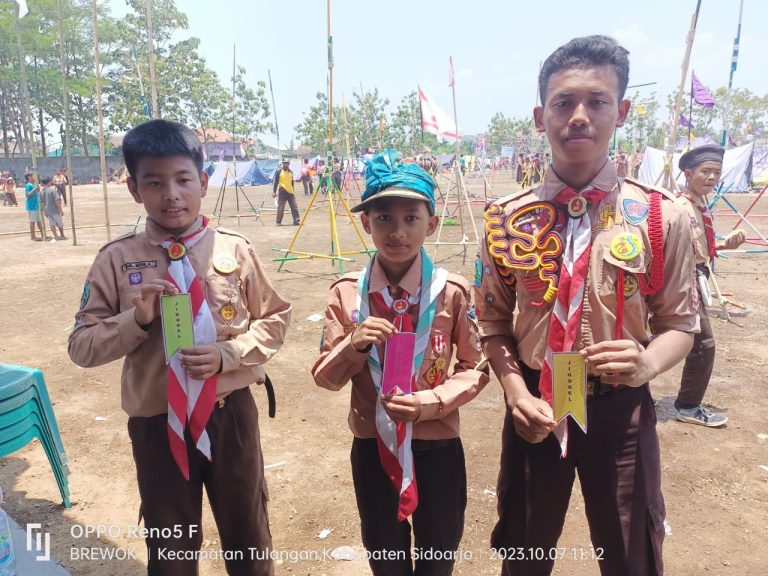 MTs Negeri 4 Sidoarjo Rajai 3 Juara Pada LT II di Ds. Grinting Kec. Tulangan Kab. Sidoarjo
