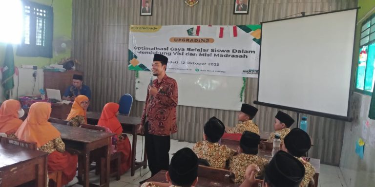 Upgrading Gaya Belajar Siswa MIN 2 Sidoarjo