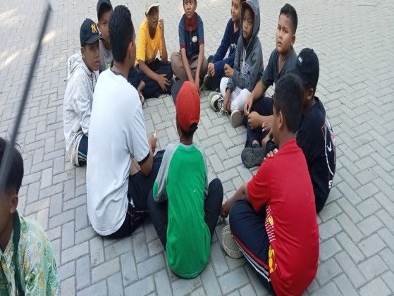 Persiapan LT II di Lapangan MTs Negeri 4 Sidoarjo: Antusiasme Tinggi Jelang Pelaksanaan Hari Kamis