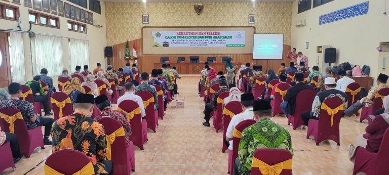 Sedikitnya 58 Peserta Ikuti Tes CAT Calon Petugas Haji 1445 H