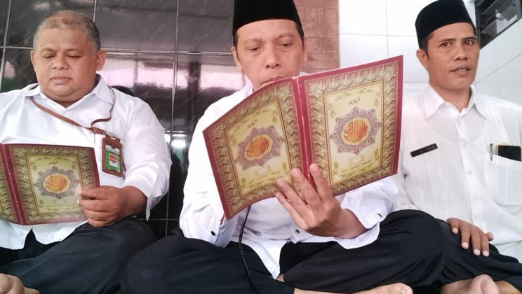 Khatmil Qur’an dan Munajat Hari Amal Bhakti Kemenag RI ke-78 di Masjid Al Ikhlas Kemenag Sidoarjo