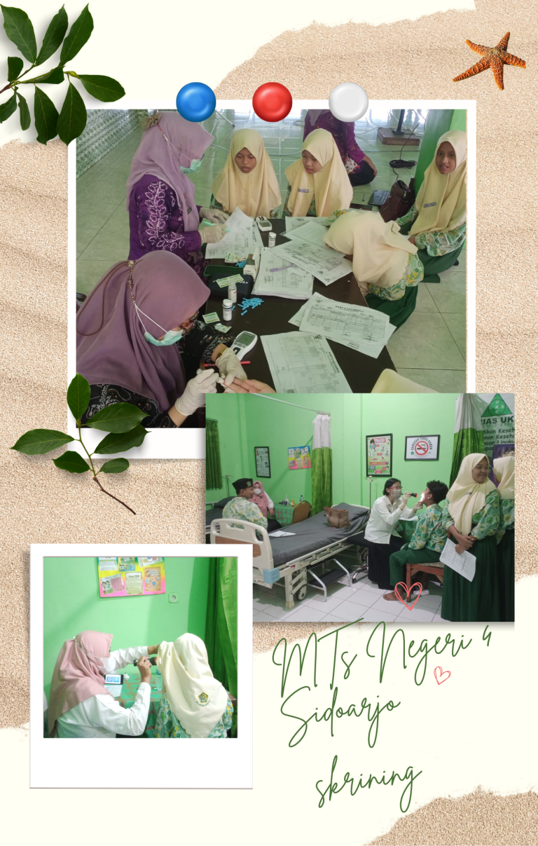 MTs Negeri 4 Sidoarjo Dibina dalam Program Kesehatan Anak Usia Sekolah dan Remaja