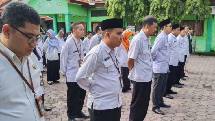 Apel Senin Pagi Pembina Apel Sampaikan Tugas Fungsi Pengawas Madrasah