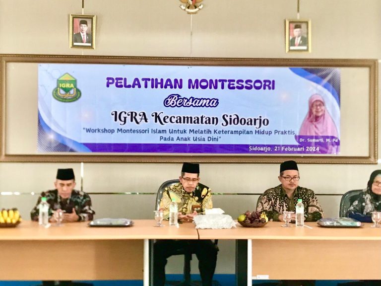 Pelatihan Montessori Bersama IGRA Kecamatan Sidoarjo Meningkatkan Kualitas Pendidikan