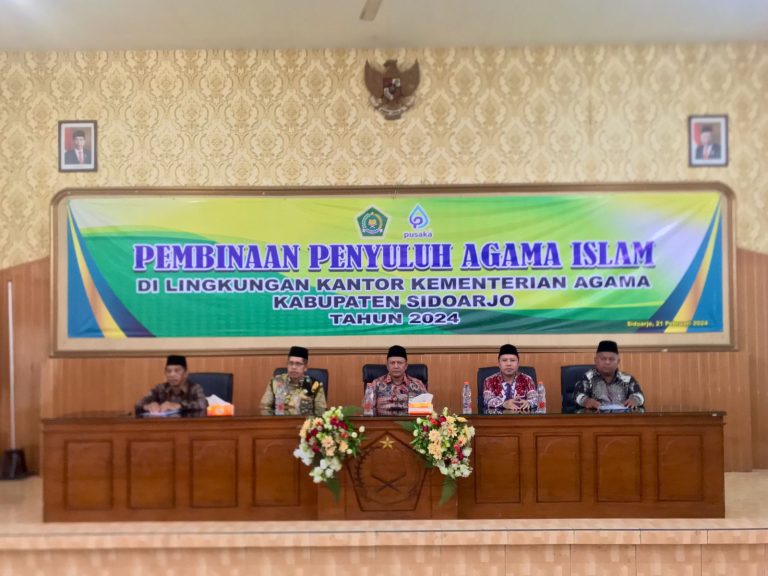 Pembinaan Penyuluh Agama Islam untuk Peningkatan Kualitas Pelayanan terhadap Masyarakat
