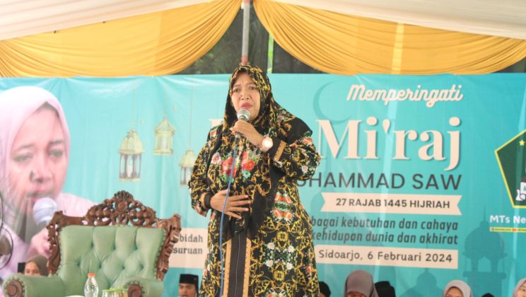 MTs Negeri 4 Sidoarjo Gelar Peringatan Isra Mi’raj 1445 H dengan Tema Pentingnya Sholat dalam Kehidupan Sehari-hari
