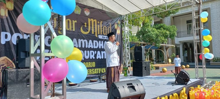Meriahkan Gebyar Milad Ke-46, MTsN 1 Sidoarjo Gelar Santunan Anak Yatim