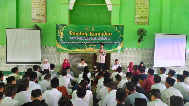 MTs Negeri 4 Sidoarjo Gelar Pondok Ramadhan Pertama setelah Libur Awal Puasa
