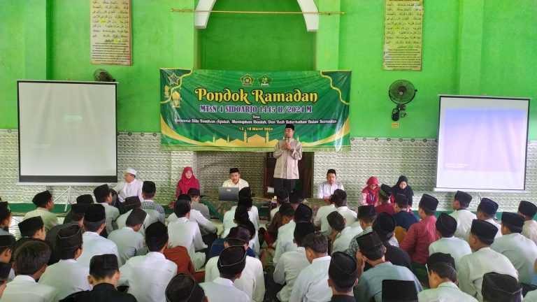 MTs Negeri 4 Sidoarjo Gelar Pondok Ramadhan Pertama setelah Libur Awal Puasa