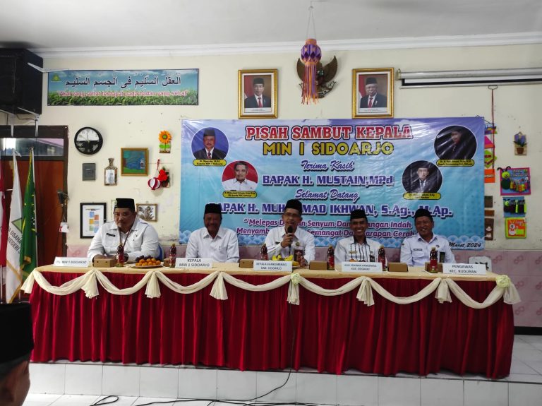 Pisah Sambut Kepala MIN 1 Sidoarjo