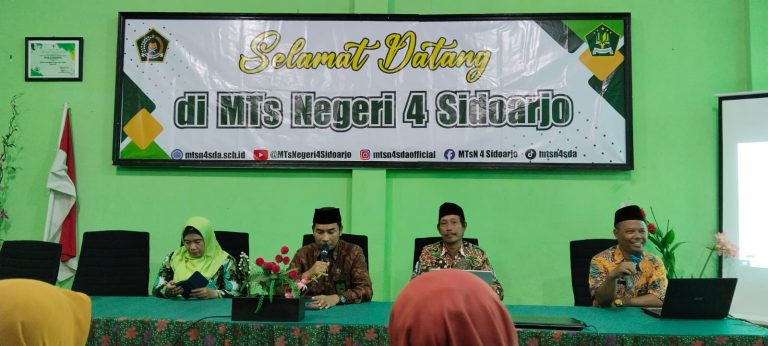 MTs Negeri 4 Sidoarjo Gelar Workshop Pengisian SKP