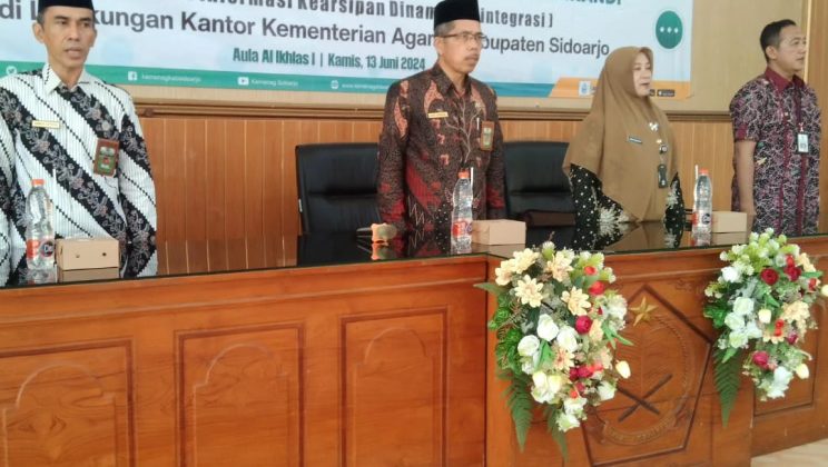 Pembinaan Kearsipan dan Tata Naskah Dinas di Lingkungan Kantor Kemenag Sidoarjo