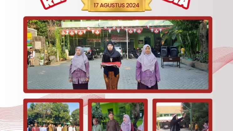 Kegiatan Upacara Peringatan HUT RI ke-79 di MTs Negeri 4 Sidoarjo