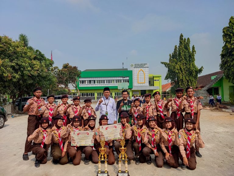 MTsN 3 Sidoarjo Raih Juara 1 dalam Kejuaraan LT II Pramuka Penggalang