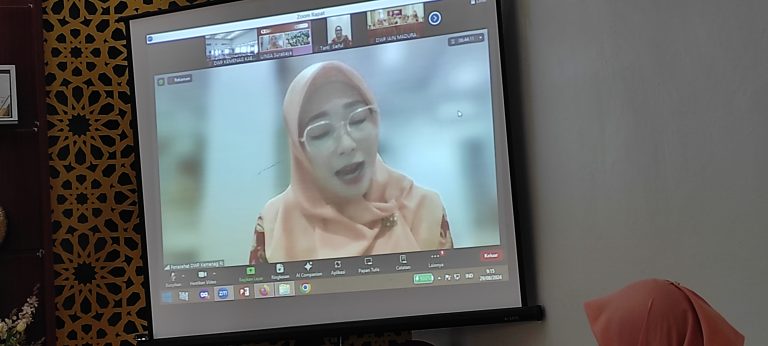 DWP Kemenag Kab Sidoarjo Hadir Dalam Pembinaan Dan Seminar Oleh Penasehat DWP Kemenag RI Secara Zoom Meeting