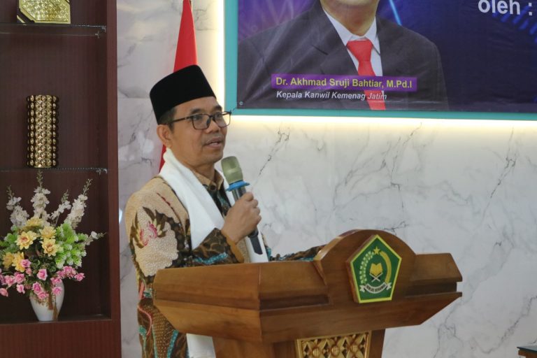 Pembinaan ASN Kantor Kemenag Sidoarjo oleh Kepala Kanwil Kemenag Jatim
