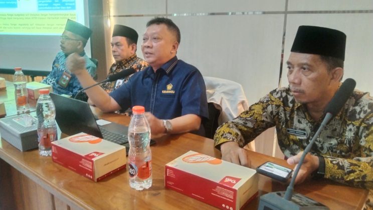 Pengawasan Pengelolaan PNBP Layanan Nikah dan Rujuk pada KUA Kecamatan oleh Dirjen PNBP Kemenkeu RI