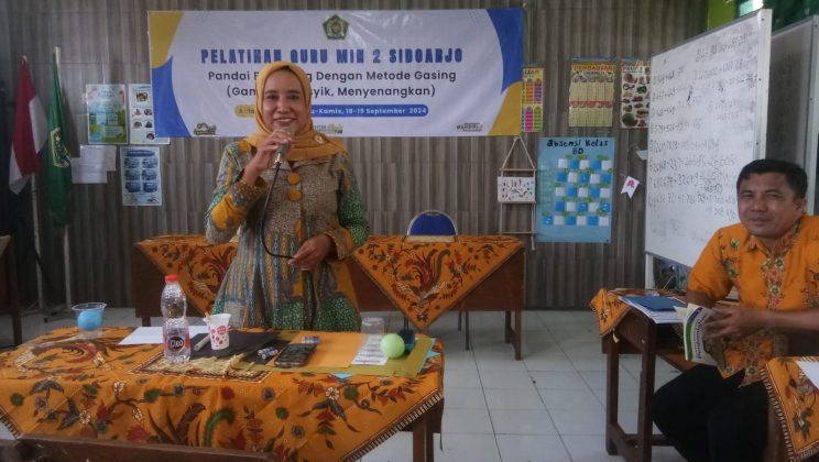 Pelatihan Berhitung dengan Metode Gasing di MIN 2 Sidoarjo Sukses Diselenggarakan