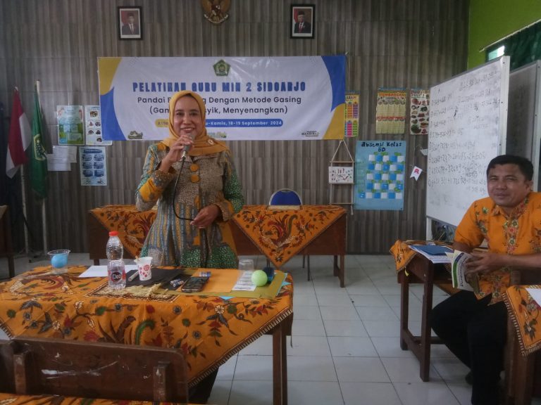 Pelatihan Berhitung dengan Metode Gasing di MIN 2 Sidoarjo Sukses Diselenggarakan
