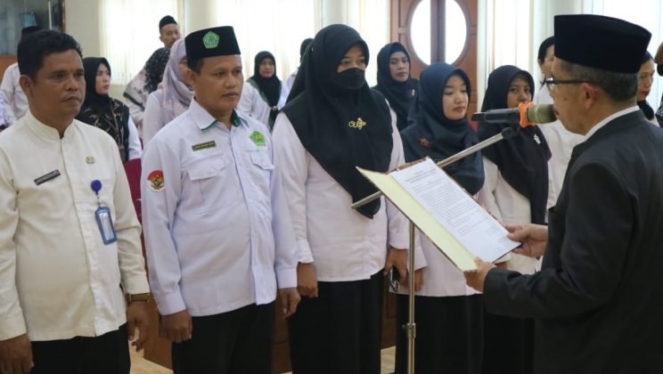 Pengukuhan Pengurus MGMP dan KKG Pendidikan Agama Kabupaten Sidoarjo Sebagai Upaya Wujudkan Pendidikan Berwawasan Moderasi Beragama