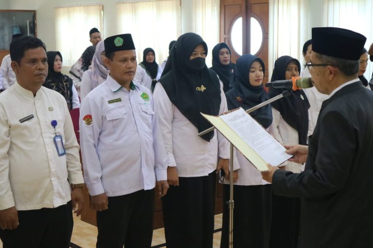 Pengukuhan Pengurus MGMP dan KKG Pendidikan Agama Kabupaten Sidoarjo Sebagai Upaya Wujudkan Pendidikan Berwawasan Moderasi Beragama