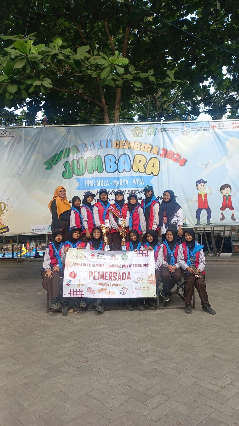 Kerja Keras Membawa Hasil Tim MTsN 2 Sidoarjo di JUMBARA 2024