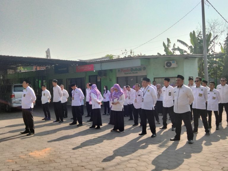 Kemenag Kabupaten Sidoarjo Gelar Apel Senin Pagi, Persiapkan Hari Amal Bakti ke-79 dan Sosialisasi Netralitas ASN