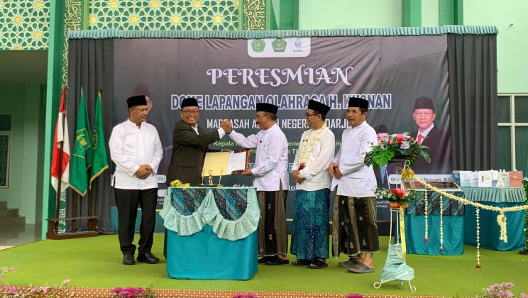 Peresmian Gedung Olahraga DOM MAN Sidoarjo: Wujud Keseimbangan Fasilitas dan Mentalitas Siswa