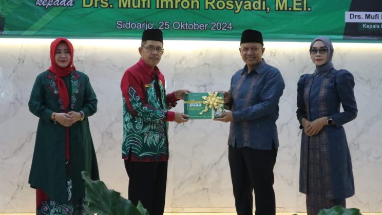 Pisah Sambut Kepala Kantor Kemenag Kabupaten Sidoarjo: Pengabdian Pak Arwani dan Harapan untuk Pak Mufi Imron Rosyadi