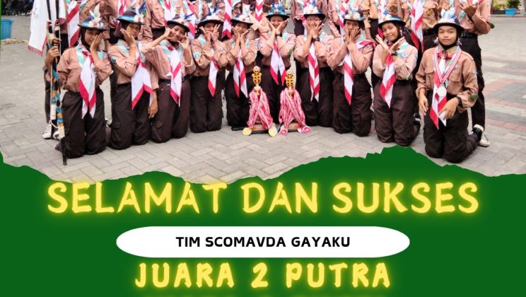 Tim Pramuka MTs Negeri 4 Sidoarjo Raih Prestasi di LT II Kecamatan Tulangan