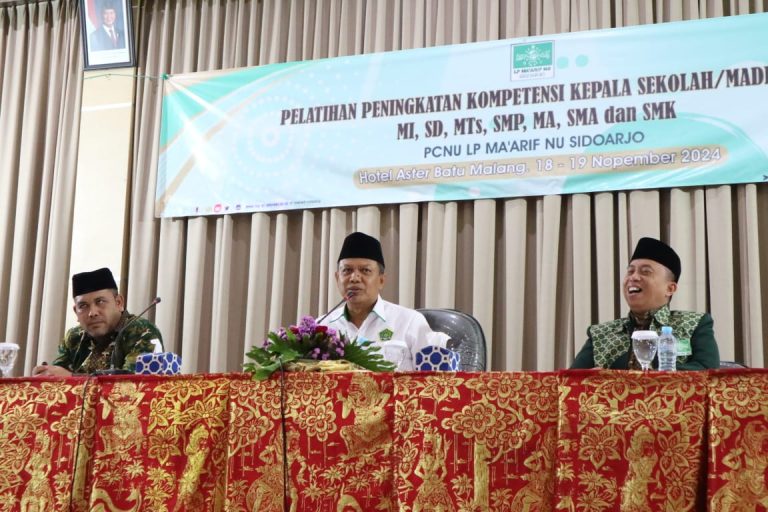 5 Pesan Kepala Kankemenag Sidoarjo untuk Kepala Madrasah dan Sekolah
