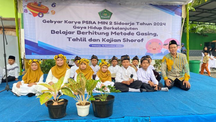Gebyar Karya P5RA MIN 2 Sidoarjo: Gaya Hidup Berkelnjutan Melalui Pembelajaran yang Menyenangkan